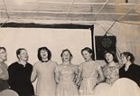 Female choir in an old house