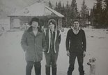 Язула. Шамиль Сибгатуллин (в центре) со Степаном Денисовым и Чалчиковым Петром. 1987