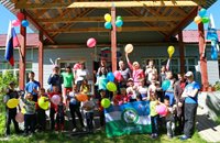 Праздничное начало Телецкого лета  или подарки и призы в Международный день защиты детей в заповедной школе.