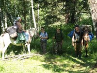Ботаническая экспедиция от кордона Байгазан до верховьев реки Кожлон.