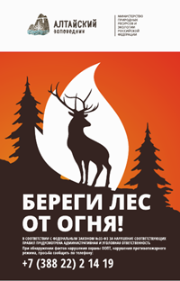 В Алтайском заповеднике введён особый режим охраны 