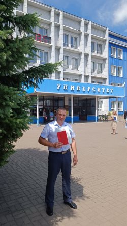 Поздравляем Сергея Абрамова с отличным окончанием магистратуры!