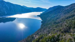 Лёд на Телецком озере отступает!