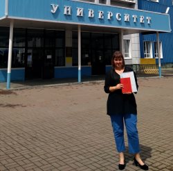 Поздравляем Марьяну Лукашеву с отличным окончанием магистратуры!