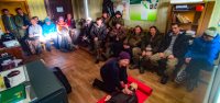 Семинар-практикум по оказанию первой помощи пострадавшим прошёл в Яйлю 