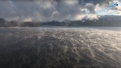 Зимняя красота заповедного озера