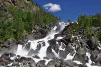 Алтайский заповедник предупреждает: маршрут на водоскат Учар закрыт