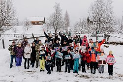 Весёлые старты в заповедной школе