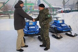Первые подарки в Год экологии и особо охраняемых природных территорий.