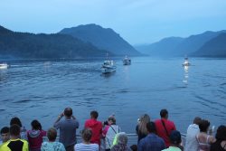 Парад кораблей прошел на Телецком озере