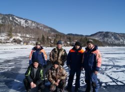 State Small Boat Inspectorate of EMERCOM of RUSSIA and the Altaiskiy Reserve inspectors’ joint raid