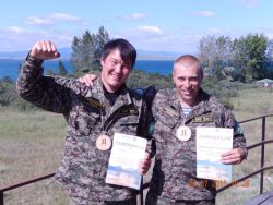 Инспекторы Алтайского заповедника на пьедестале победителей!