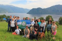 Для ознакомления с культурой и ландшафтом северных районов Республики Алтай участники коллоквиума побывали в Алтайском заповеднике